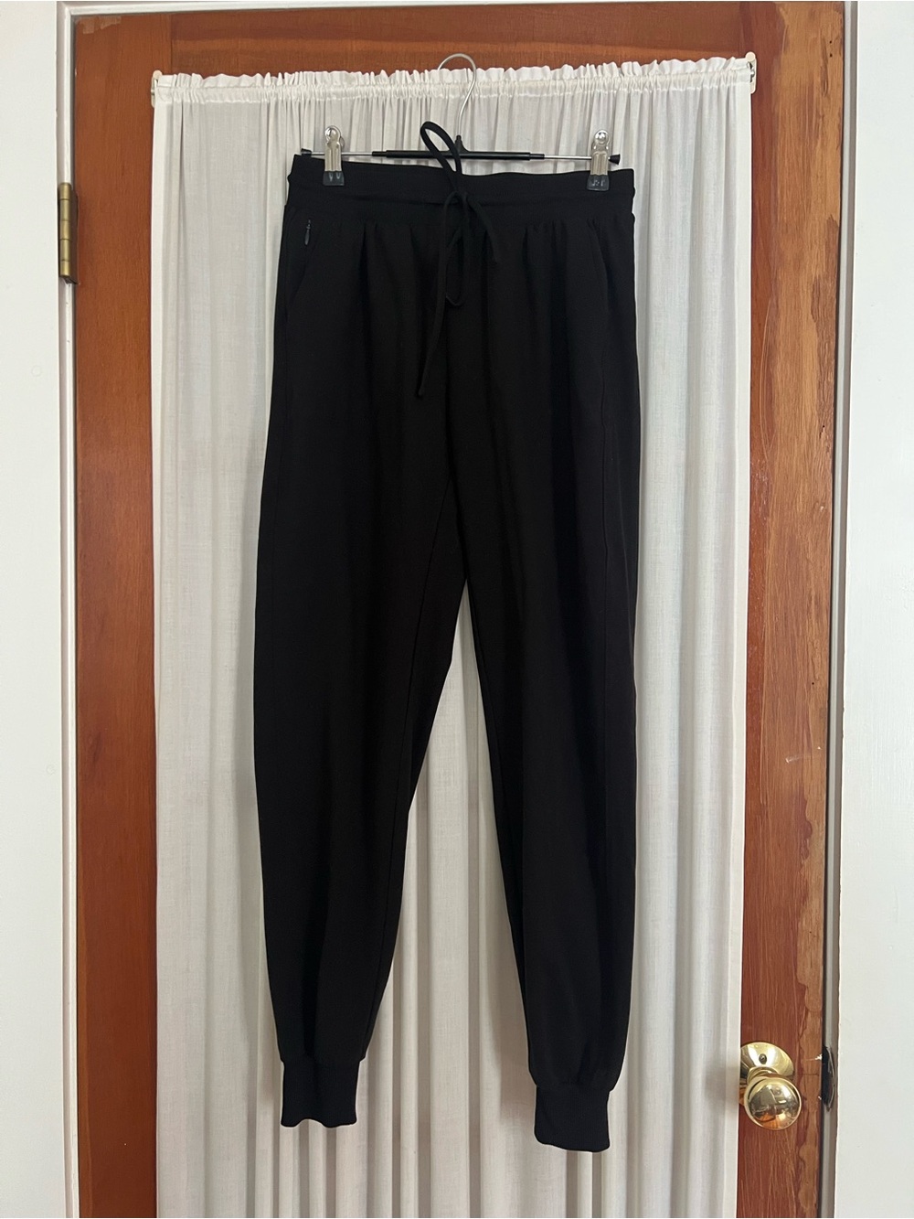 Black Athletic Jogger Pants
